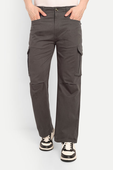 Oxford - Graphite Grey Cotton Cargo