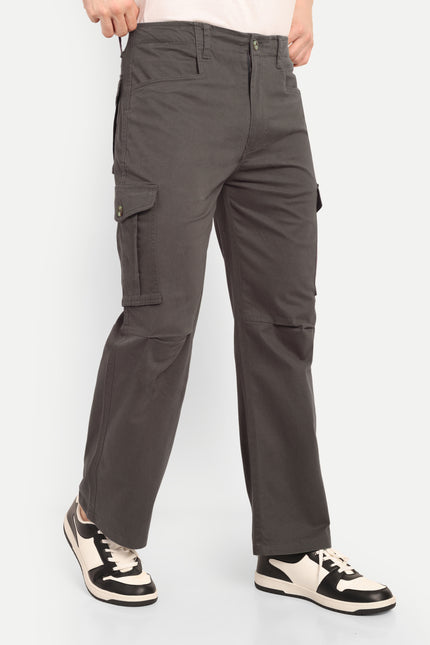 Oxford - Graphite Grey Cotton Cargo