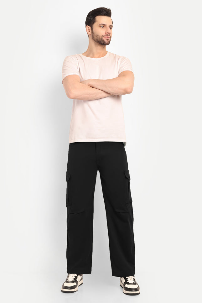 Oxford - Onyx Black Cotton Cargo
