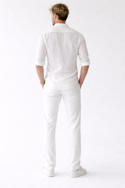 Hope - White Linen Shirt