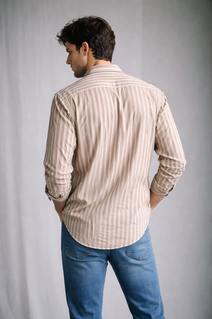 Striped Desert Linen Shirt