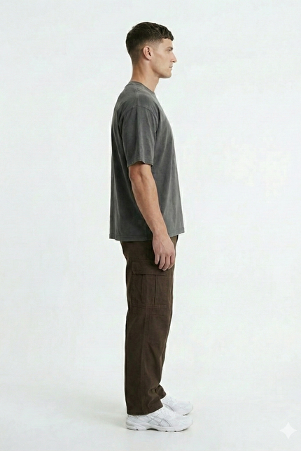 Ranger -  Mocha Brown Cotton Cargo