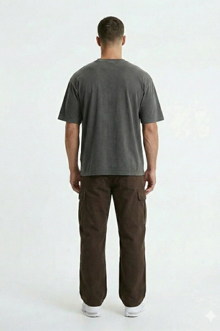 Ranger -  Mocha Brown Cotton Cargo