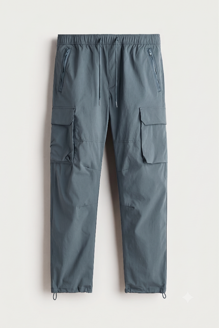 HM - X - Airforce Blue Nylon Cargo