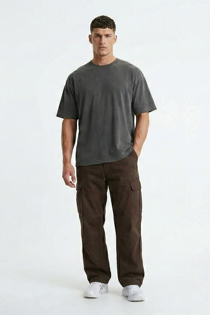 Ranger -  Mocha Brown Cotton Cargo