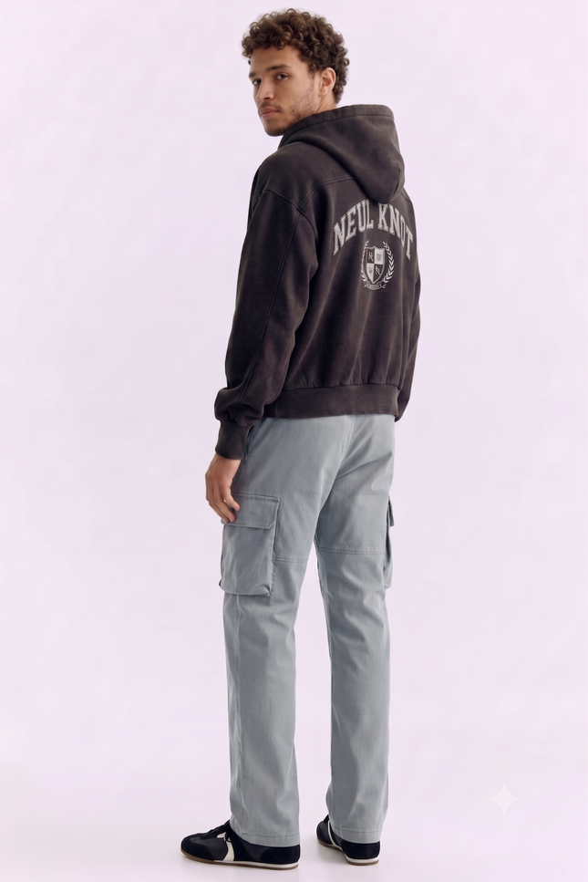 HM - X - Steel Grey Nylon Cargo