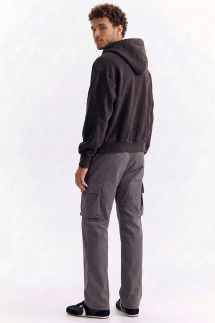 HM - X - Grey Nylon Cargo