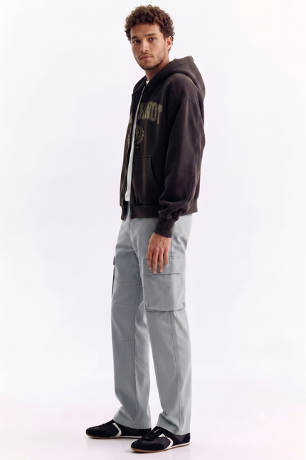HM - X - Steel Grey Nylon Cargo