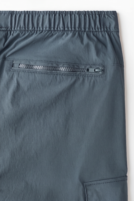 HM - X - Airforce Blue Nylon Cargo