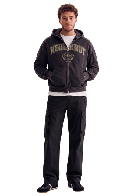 HM - X - Black Nylon Cargo