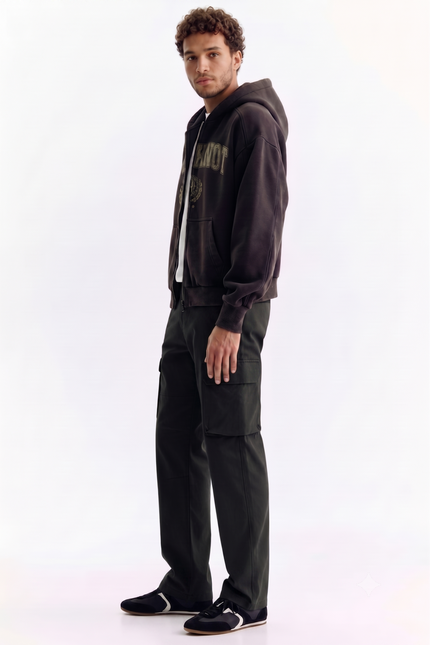 HM - X - Black Nylon Cargo